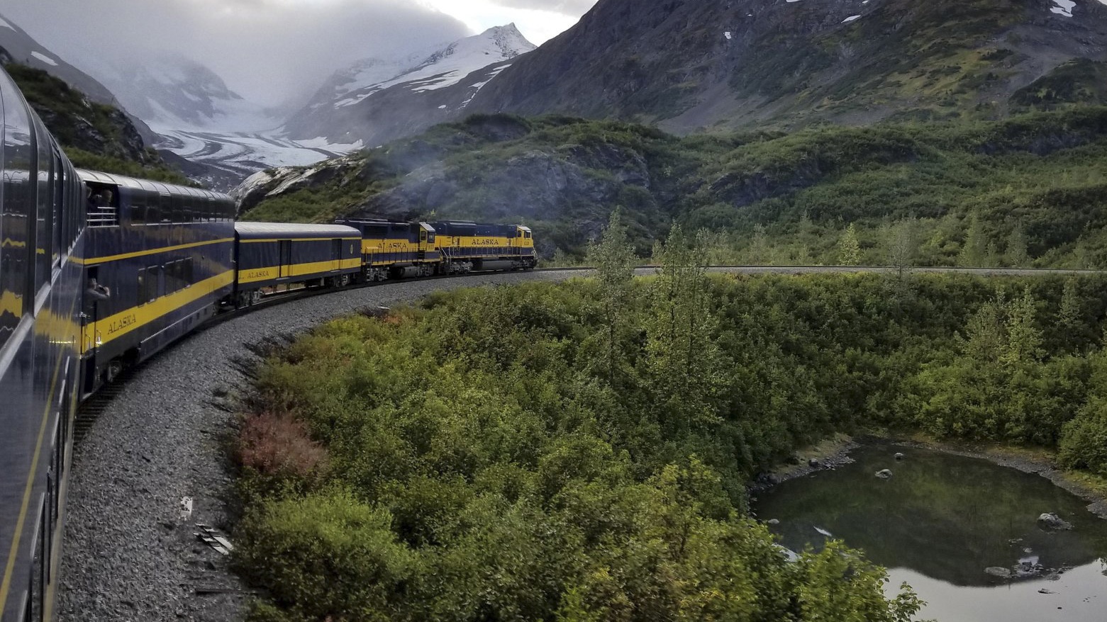 Alaska Railroad's Costal Classic Train
